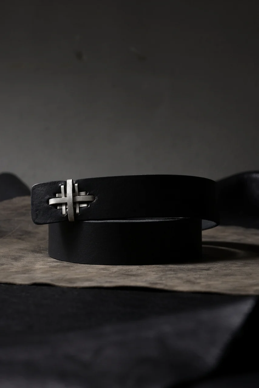 m.a+ double cross buckle medium belt / EX+1D GR3,0 (BLACK) - Image 18