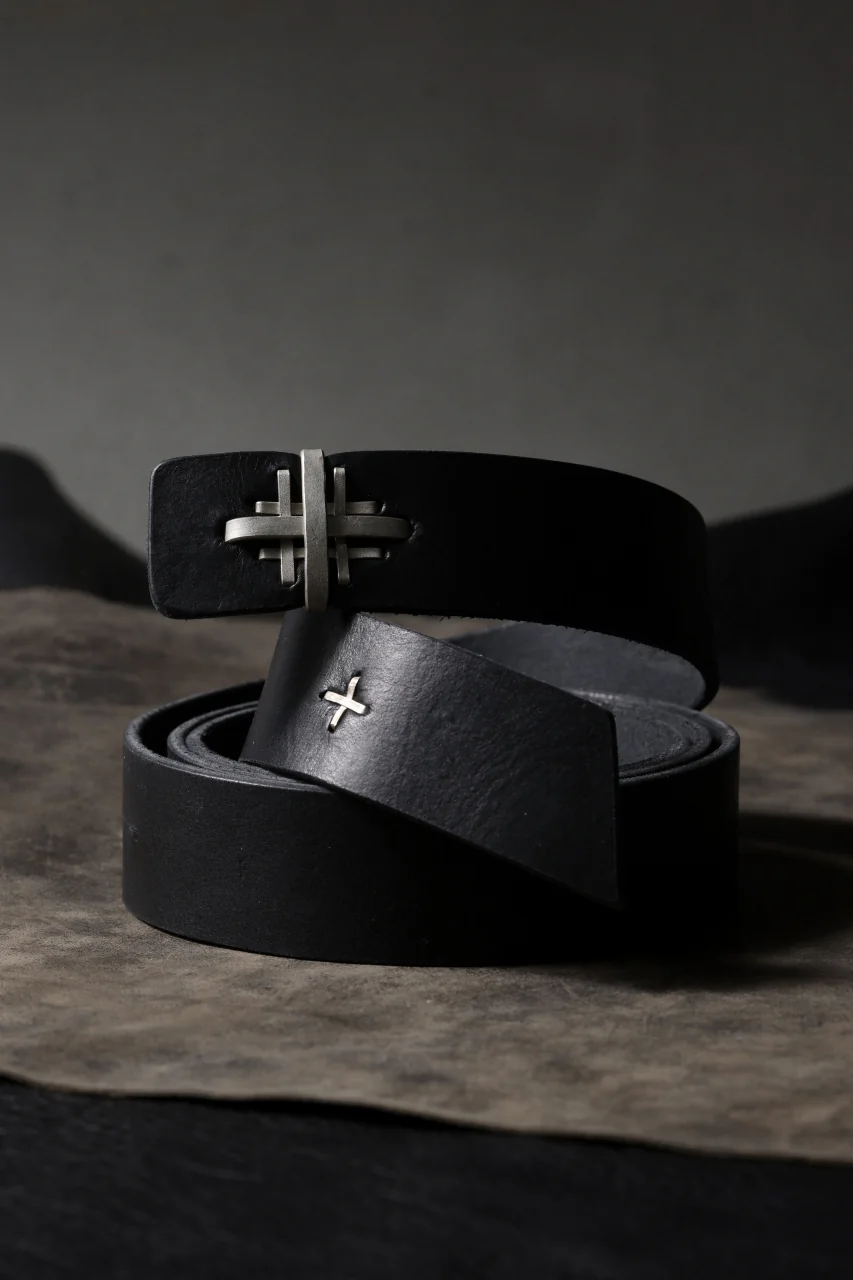 m.a+ double cross buckle medium belt / EX+1D GR3,0 (BLACK) - Image 20