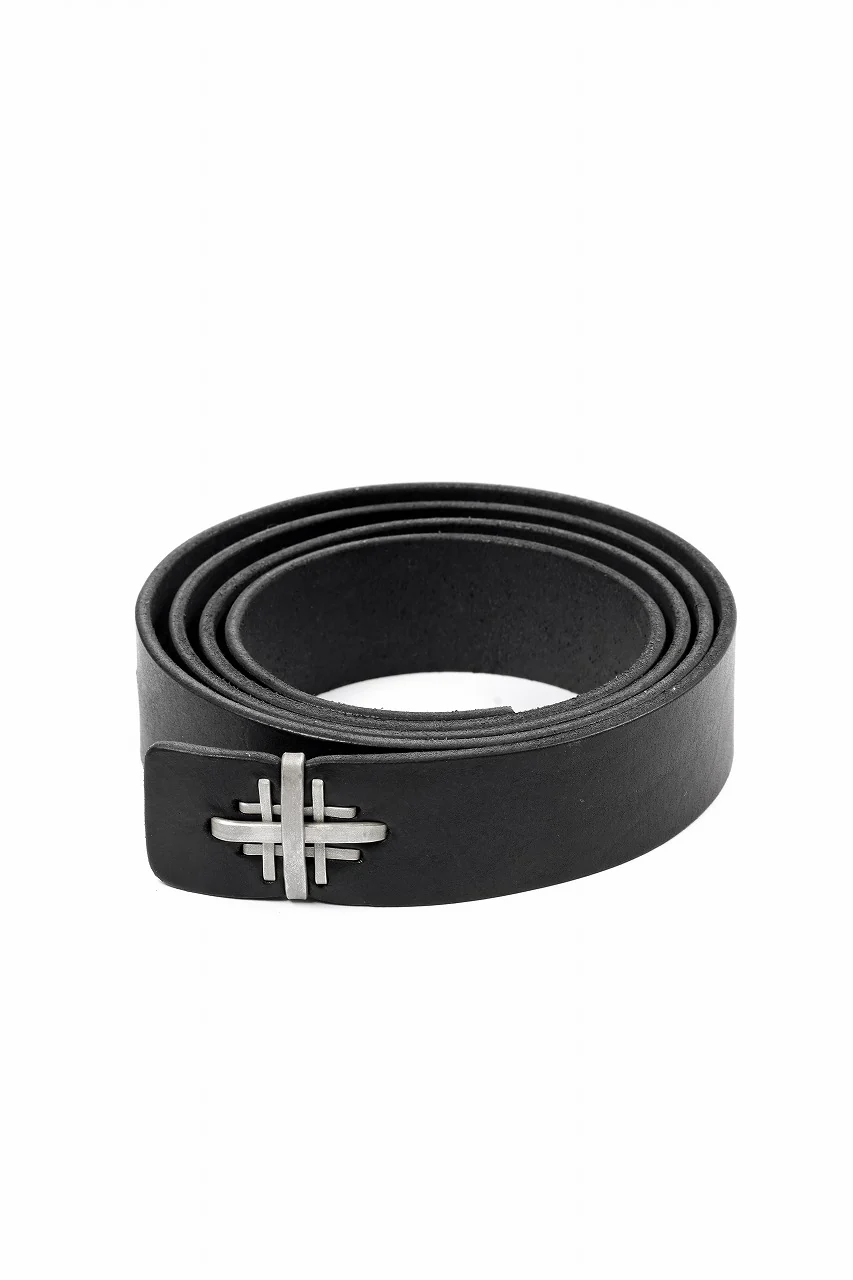 m.a+ double cross buckle medium belt / EX+1D GR3,0 (BLACK) - Image 5