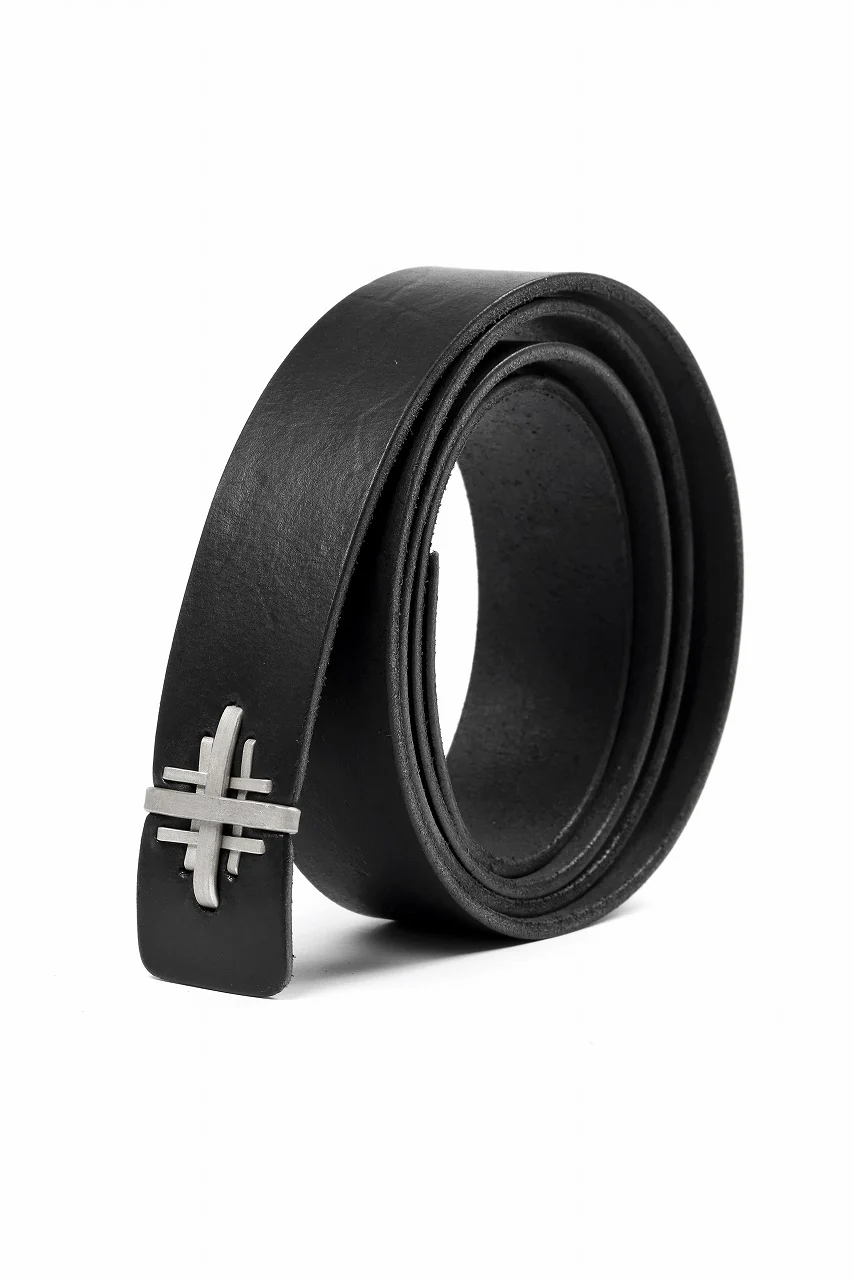m.a+ double cross buckle medium belt / EX+1D GR3,0 (BLACK) - Image 6