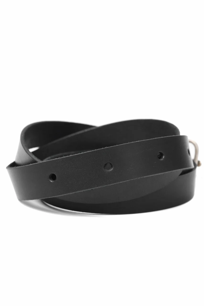 m.a+ double oval buckle medium belt / EL1C/GR3,0 (BLACK) - Image 8