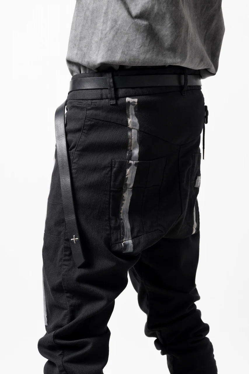 m.a+ double oval buckle thin belt / EL1B/GR3,0 (BLACK) - Image 24