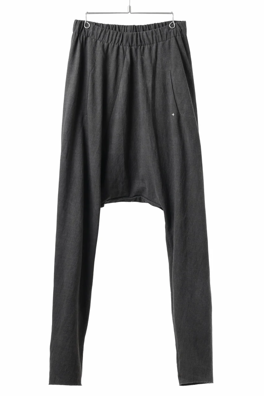 m.a+ elastic waist low crotch 2 pocket pants / P571/MJP1 (CARBON)