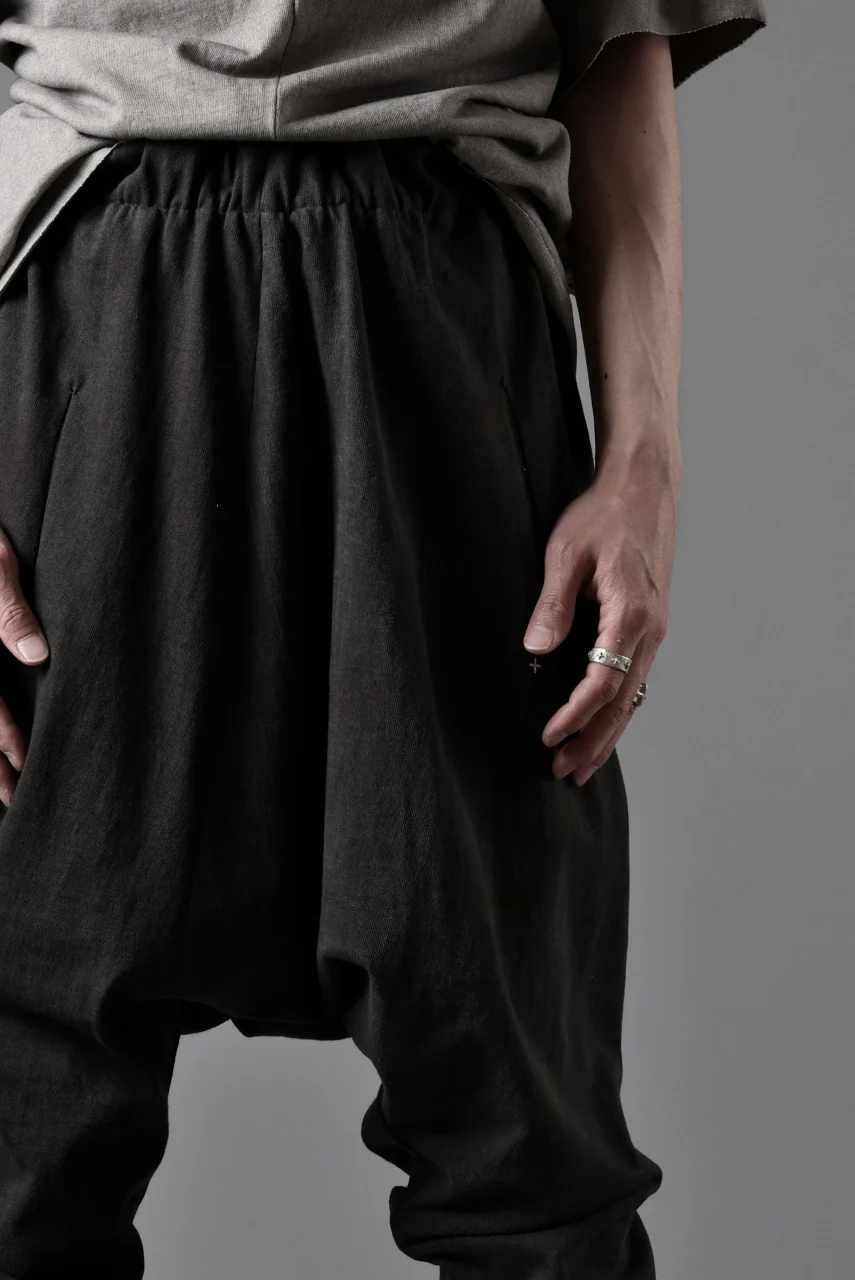 m.a+ elastic waist low crotch 2 pocket pants / P571/MJP1 (CARBON) - Image 21