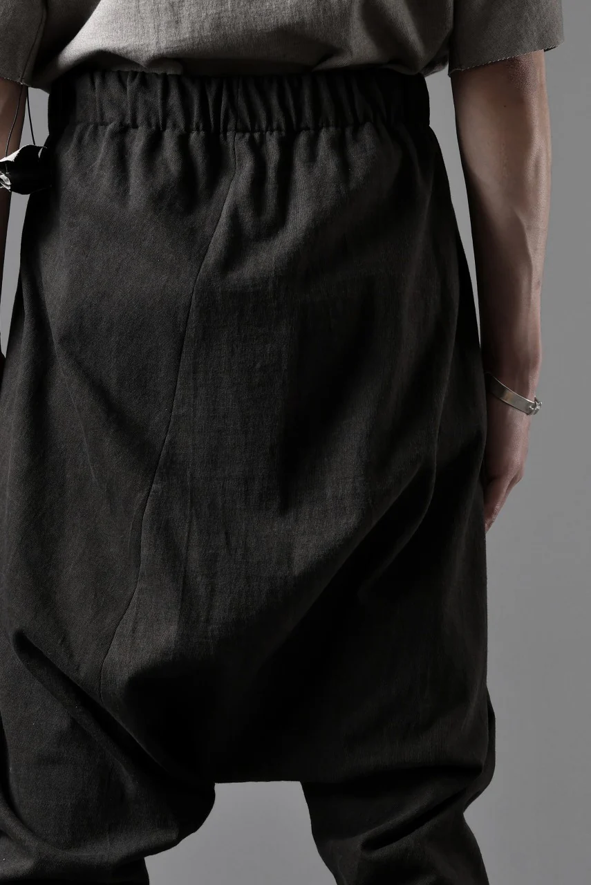 m.a+ elastic waist low crotch 2 pocket pants / P571/MJP1 (CARBON) - Image 24