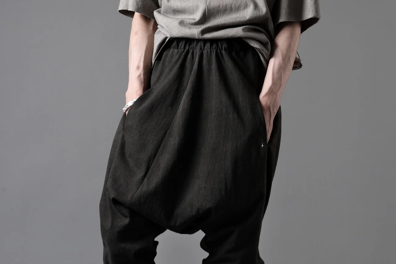 m.a+ elastic waist low crotch 2 pocket pants / P571/MJP1 (CARBON) - Image 29