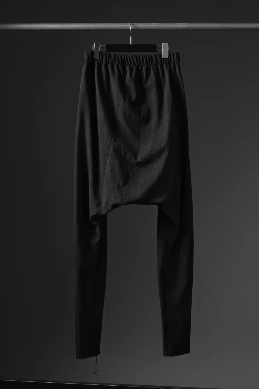 m.a+ elastic waist low crotch 2 pocket pants / P571/MJP1 (CARBON) - Image 34