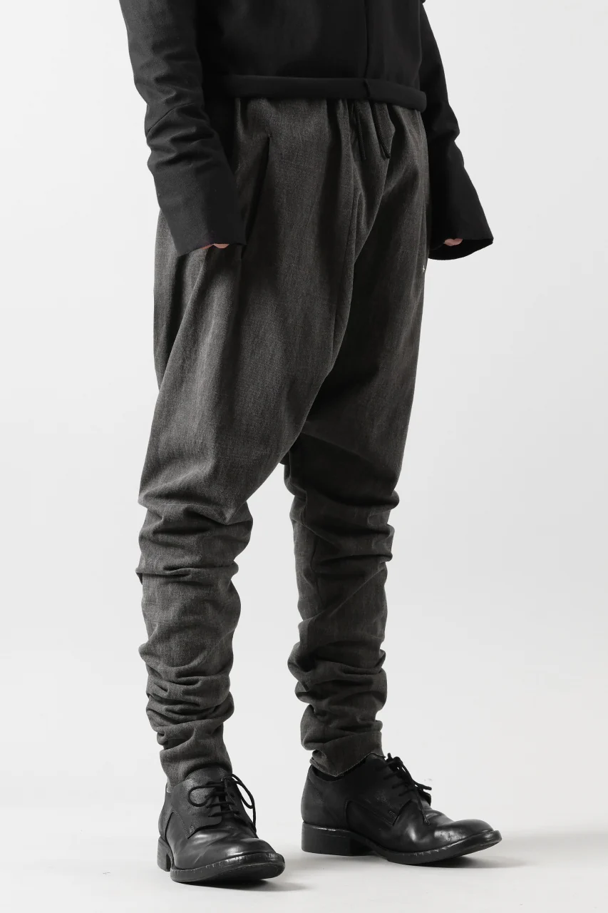 m.a+ elastic waist low crotch 2 pocket pants / P571/MJP1 (CARBON) - Image 27