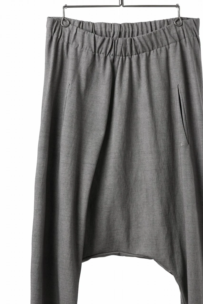 m.a+ elastic waist low crotch 2 pocket pants / P571/MJP1 (LIGHT CARBON) - Image 11