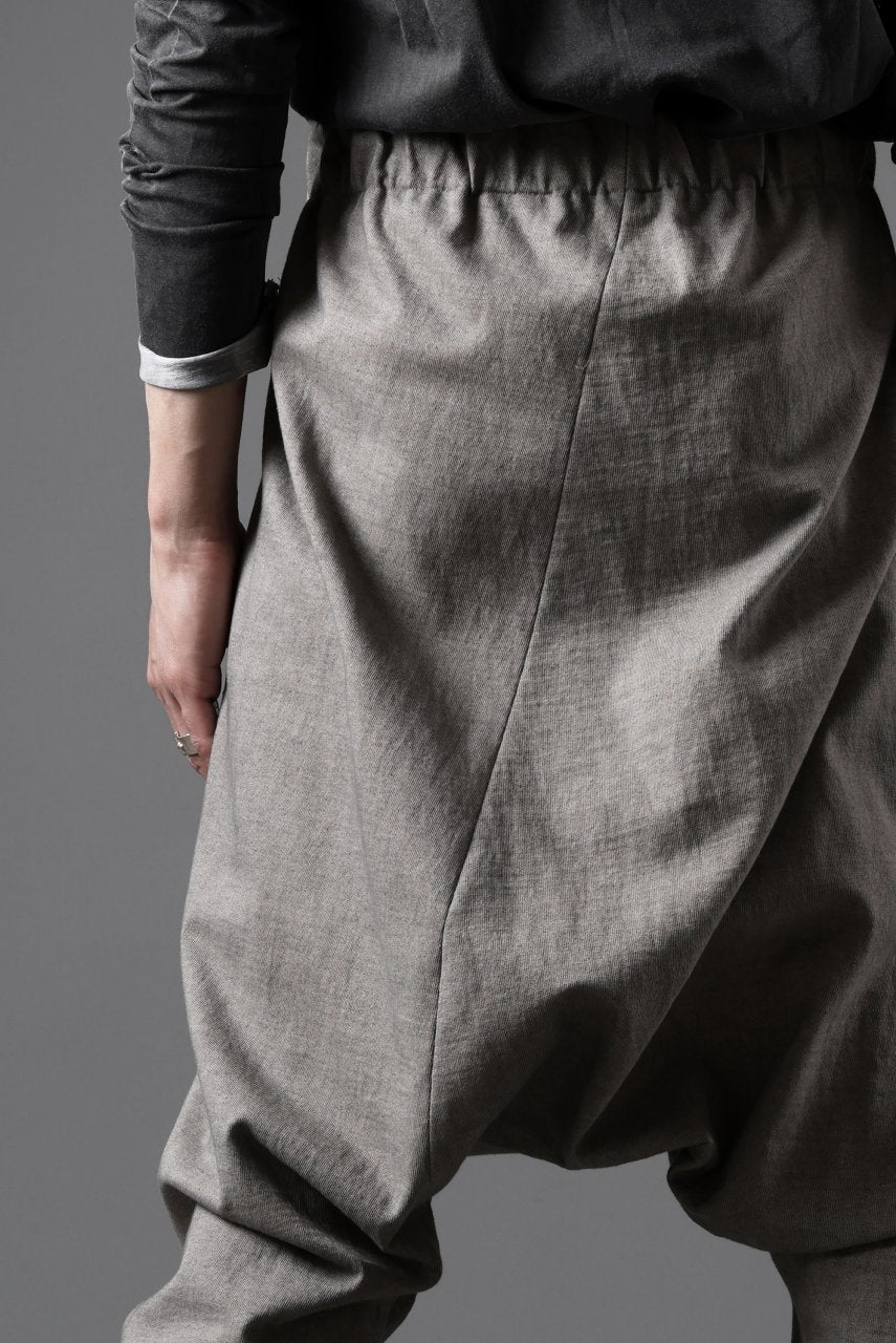 m.a+ elastic waist low crotch 2 pocket pants / P571/MJP1 (LIGHT CARBON) - Image 22
