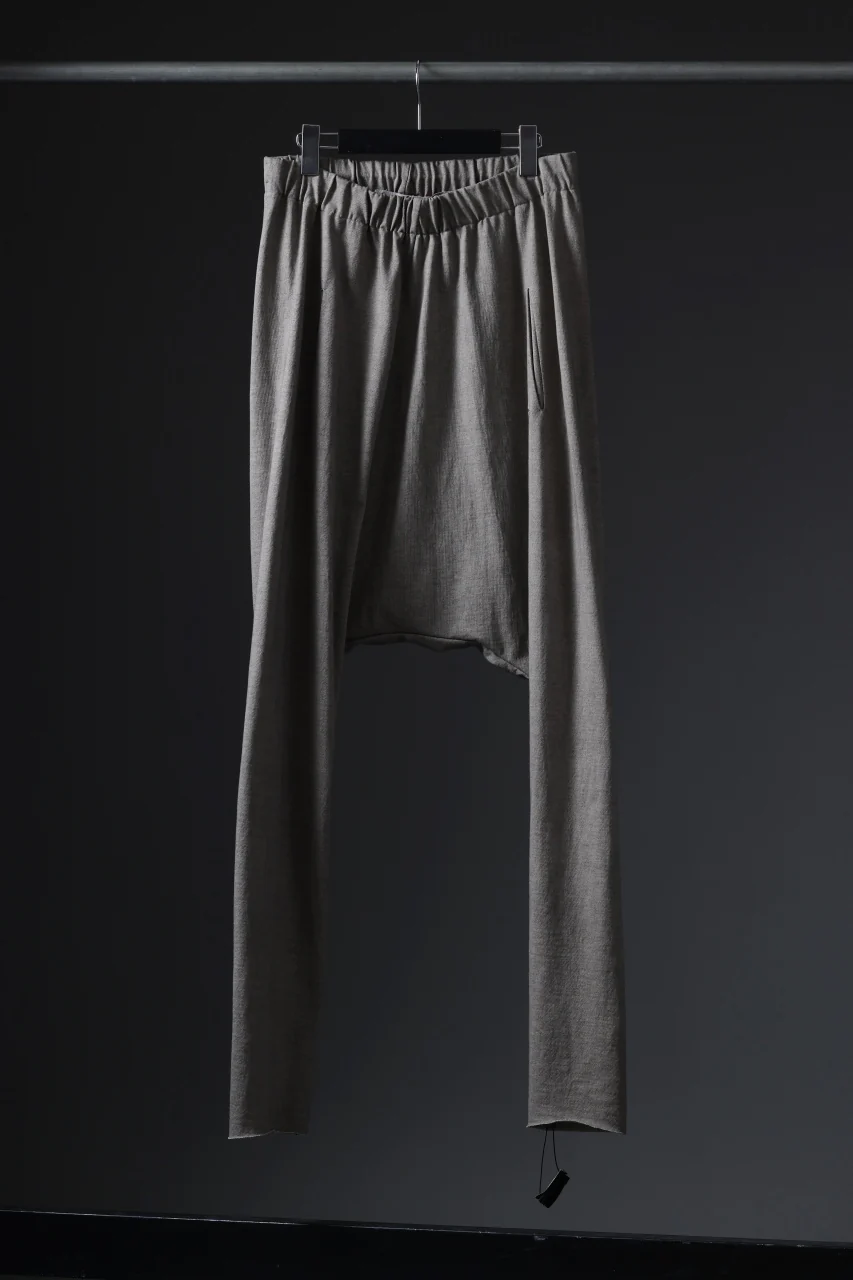 m.a+ elastic waist low crotch 2 pocket pants / P571/MJP1 (LIGHT CARBON) - Image 27