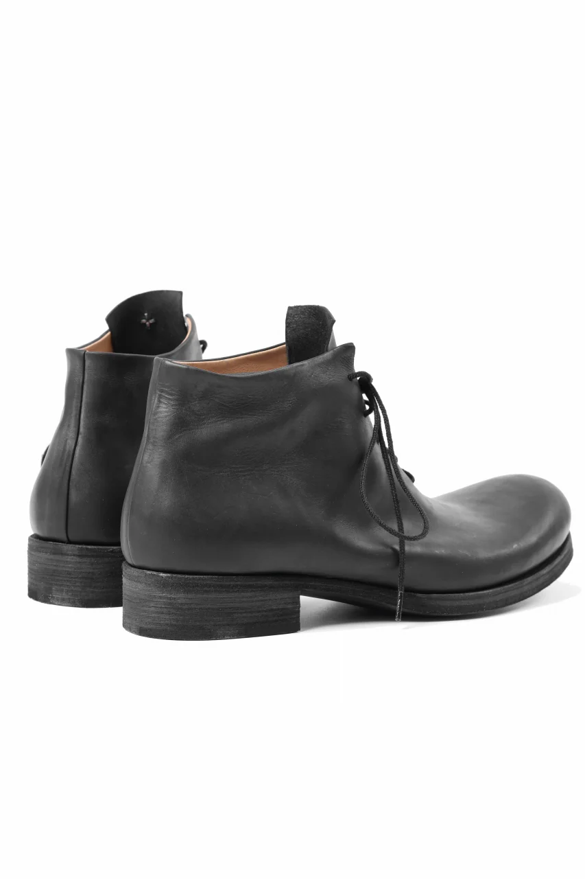 m.a+ front laced ankle boot / S1BB2/VA1,5 (BLACK) - Image 10