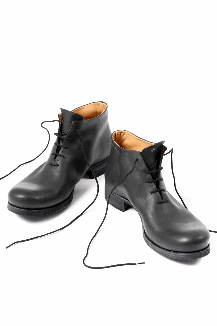 m.a+ front laced ankle boot / S1BB2/VA1,5 (BLACK) - Image 11