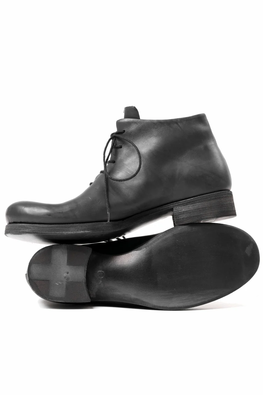 m.a+ front laced ankle boot / S1BB2/VA1,5 (BLACK) - Image 13