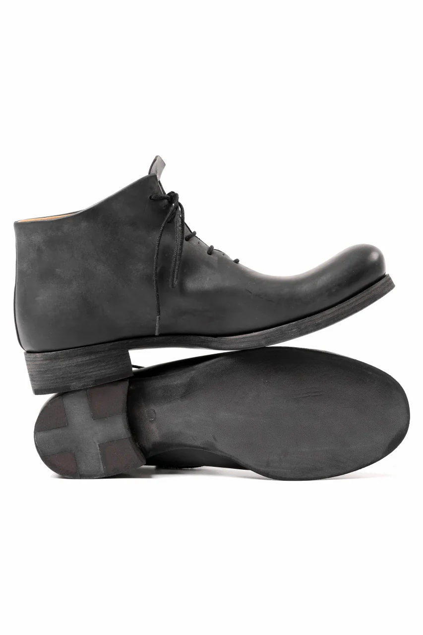 m.a+ front laced ankle boot / S1BB2/VA1,5 (BLACK) - Image 14