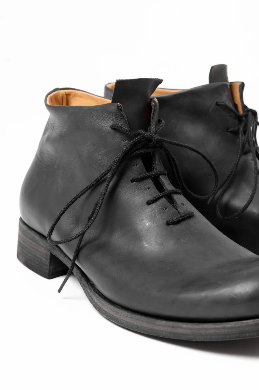 m.a+ front laced ankle boot / S1BB2/VA1,5 (BLACK) - Image 15