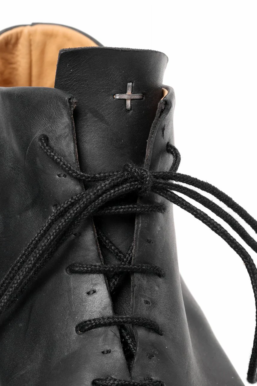 m.a+ front laced ankle boot / S1BB2/VA1,5 (BLACK) - Image 17