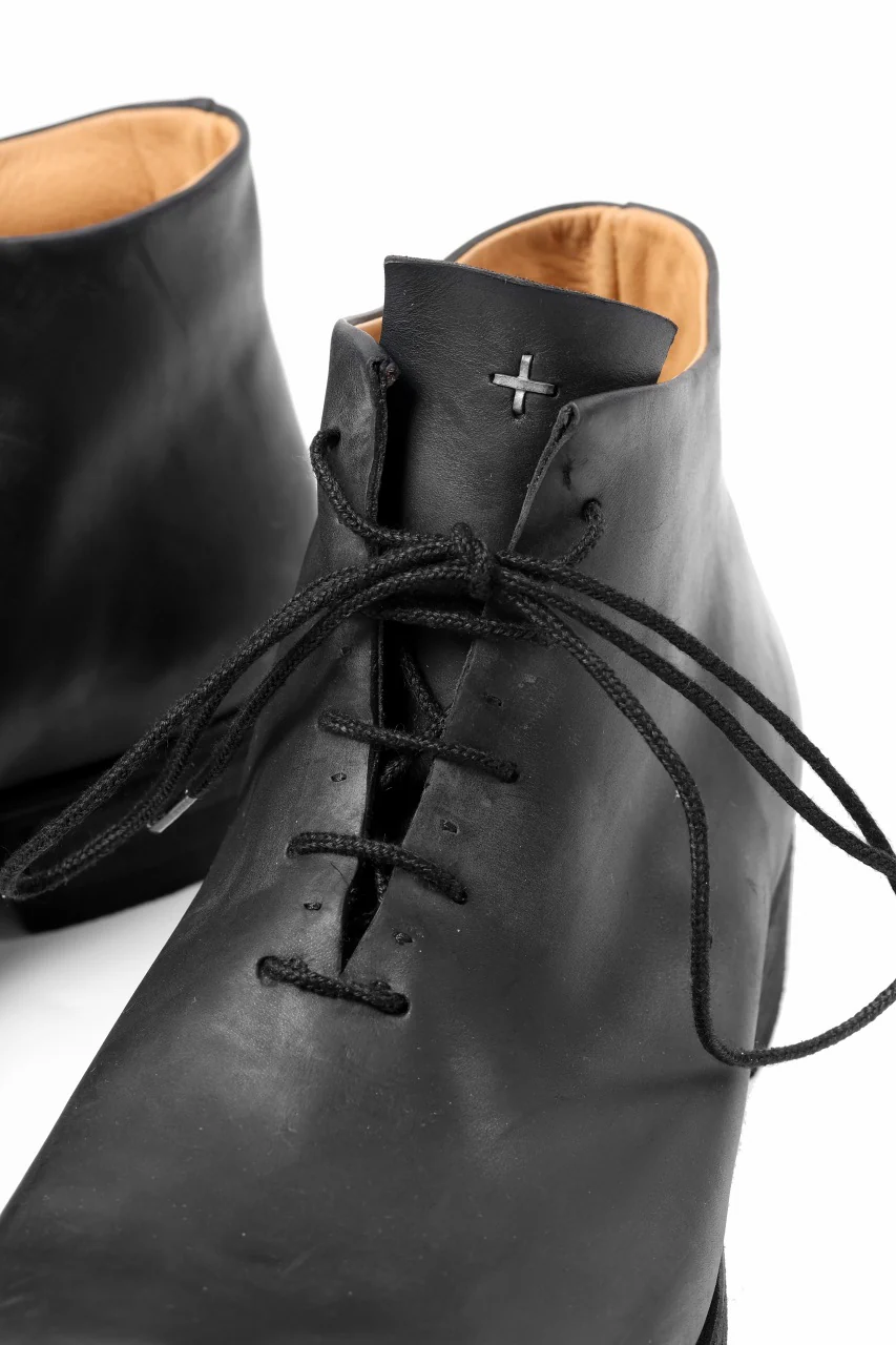 m.a+ front laced ankle boot / S1BB2/VA1,5 (BLACK) - Image 18