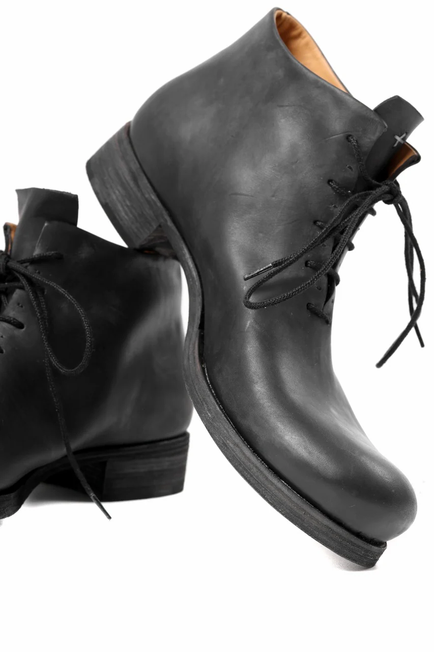 m.a+ front laced ankle boot / S1BB2/VA1,5 (BLACK) - Image 19