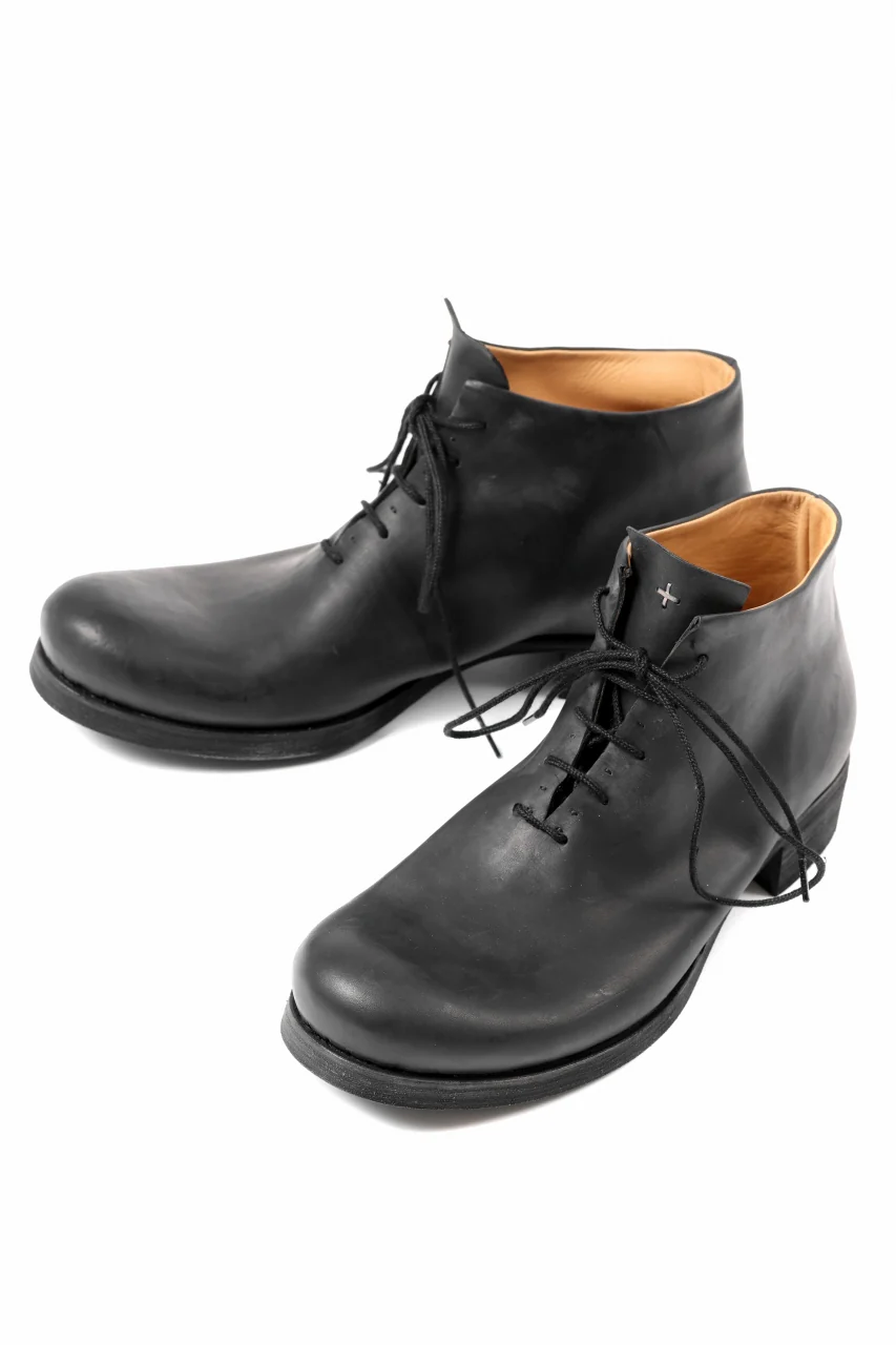 m.a+ front laced ankle boot / S1BB2/VA1,5 (BLACK) - Image 2