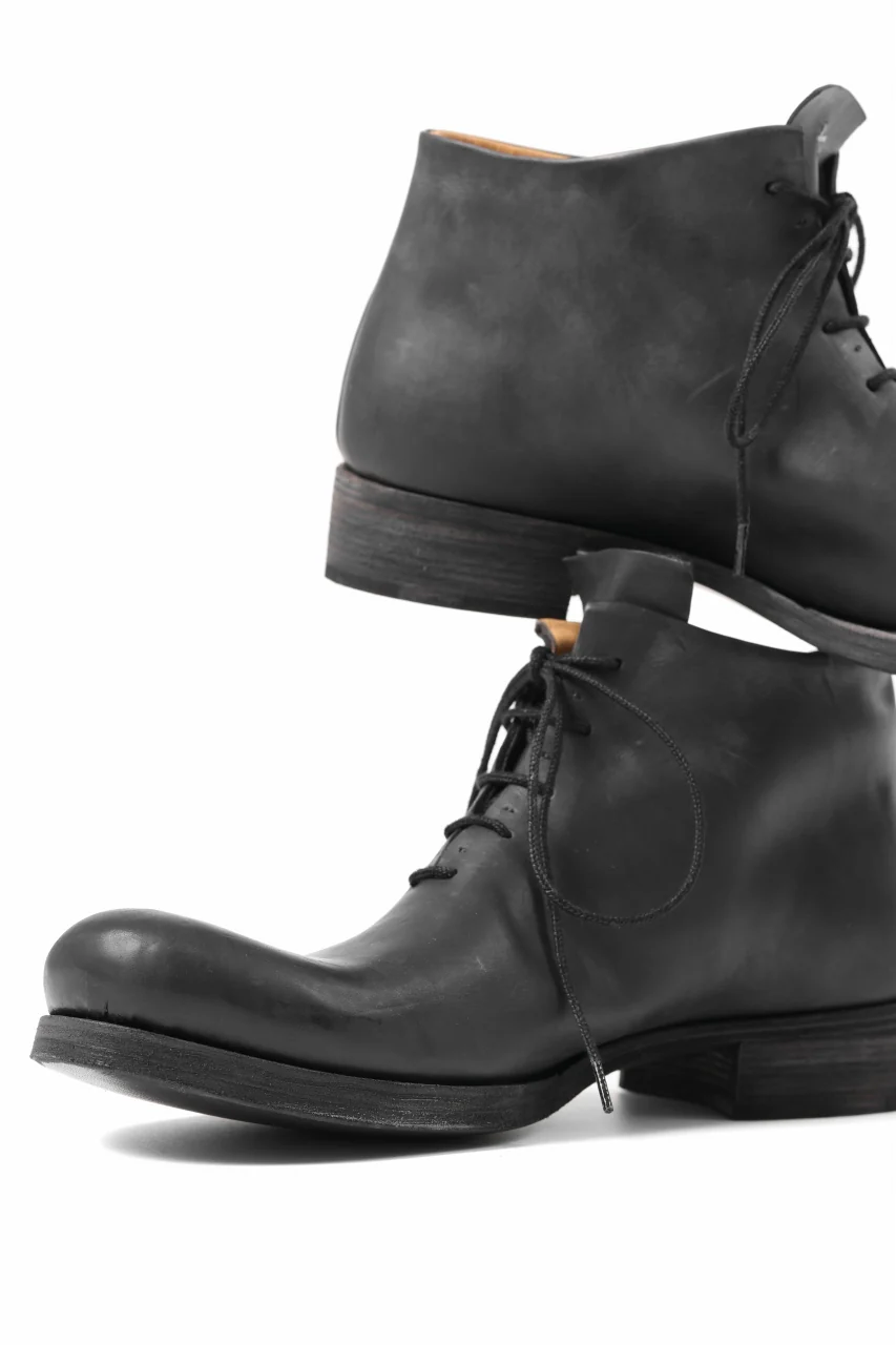 m.a+ front laced ankle boot / S1BB2/VA1,5 (BLACK) - Image 24