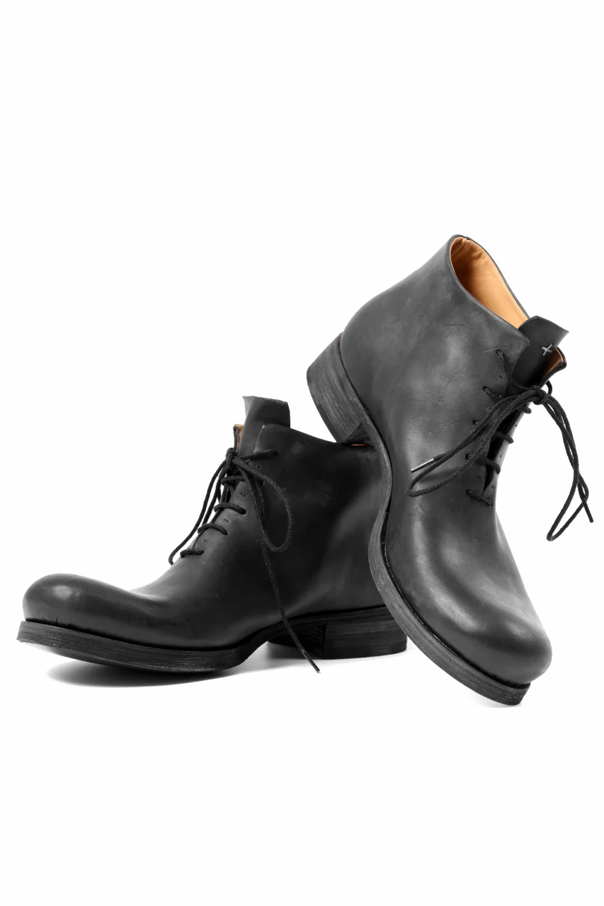 m.a+ front laced ankle boot / S1BB2/VA1,5 (BLACK) - Image 6