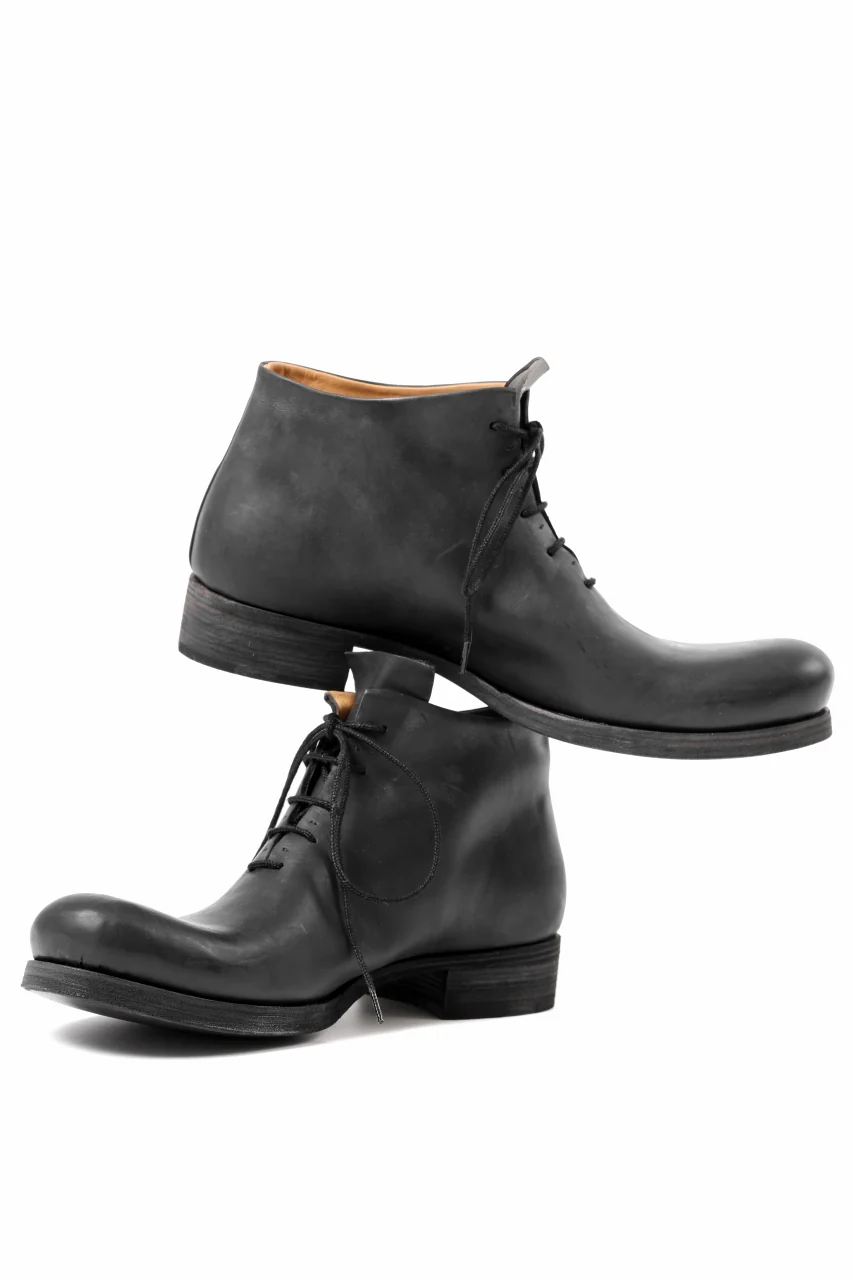 m.a+ front laced ankle boot / S1BB2/VA1,5 (BLACK) - Image 7