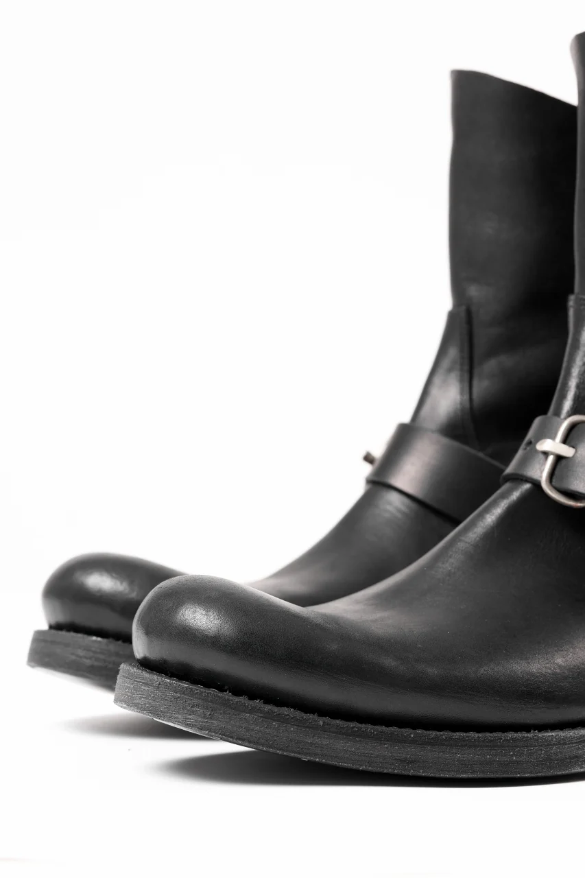 m.a+ goodyear buckle back zipper medium boots / S1C2Z/CUAV1,5 (BLACK) - Image 12