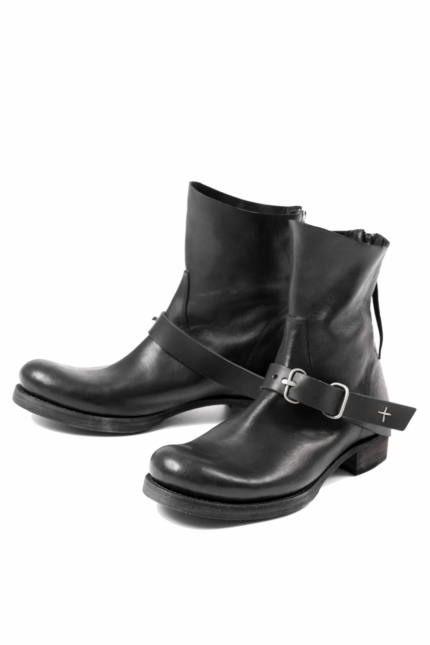 m.a+ goodyear buckle back zipper medium boots / S1C2Z/CUAV1,5 (BLACK) - Image 2