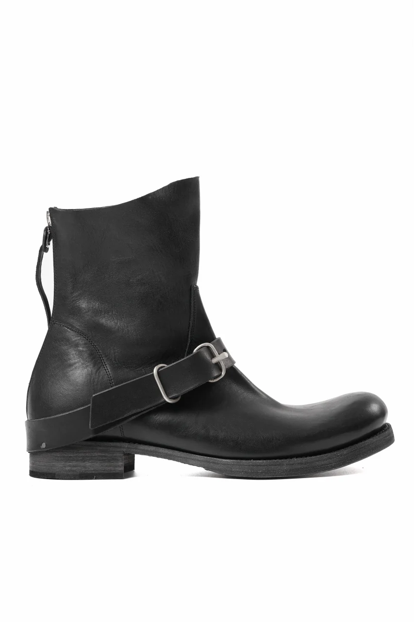 m.a+ goodyear buckle back zipper medium boots / S1C2Z/CUAV1,5 (BLACK) - Image 24