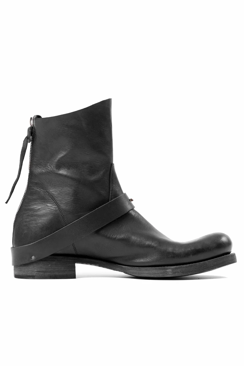 m.a+ goodyear buckle back zipper medium boots / S1C2Z/CUAV1,5 (BLACK) - Image 25