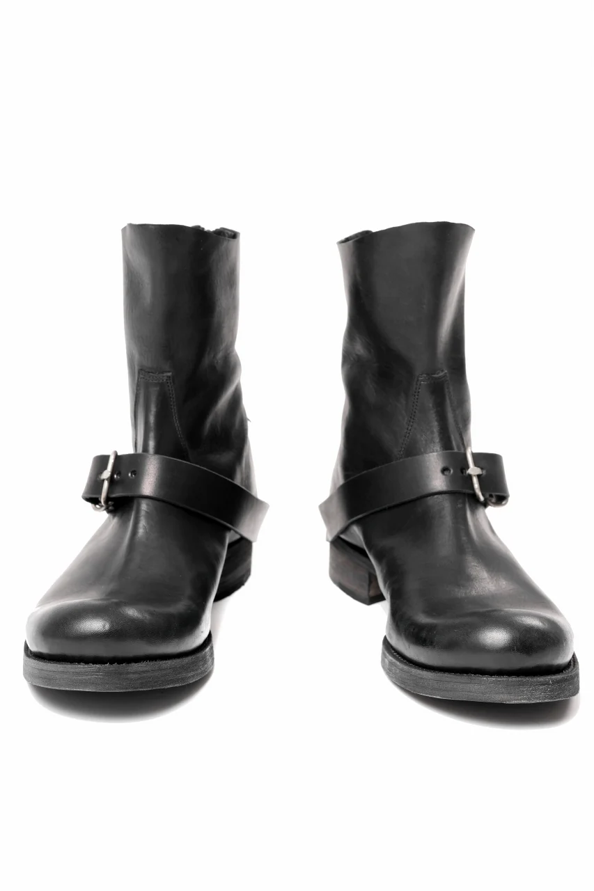 m.a+ goodyear buckle back zipper medium boots / S1C2Z/CUAV1,5 (BLACK) - Image 4