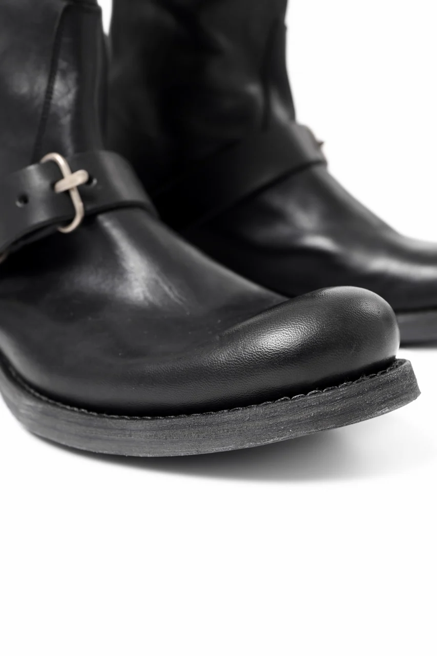 m.a+ goodyear tall buckle back zipper boots / S1C3Z/CU1,5 (BLACK) - Image 27