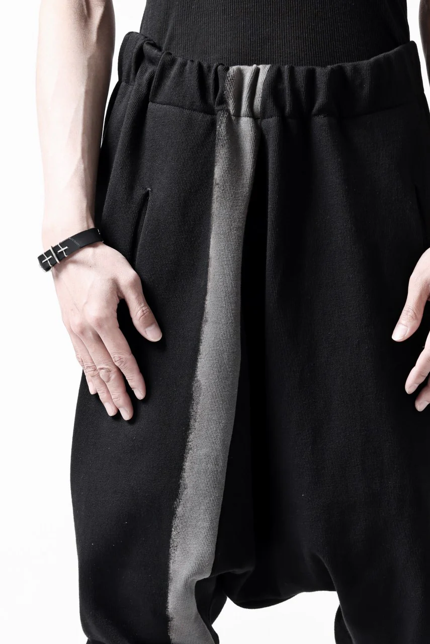 m.a+ exclusive hand painted elastic waist low crotch 2 pocket pants / P571-HP/JM4 (BLACK) - Image 32