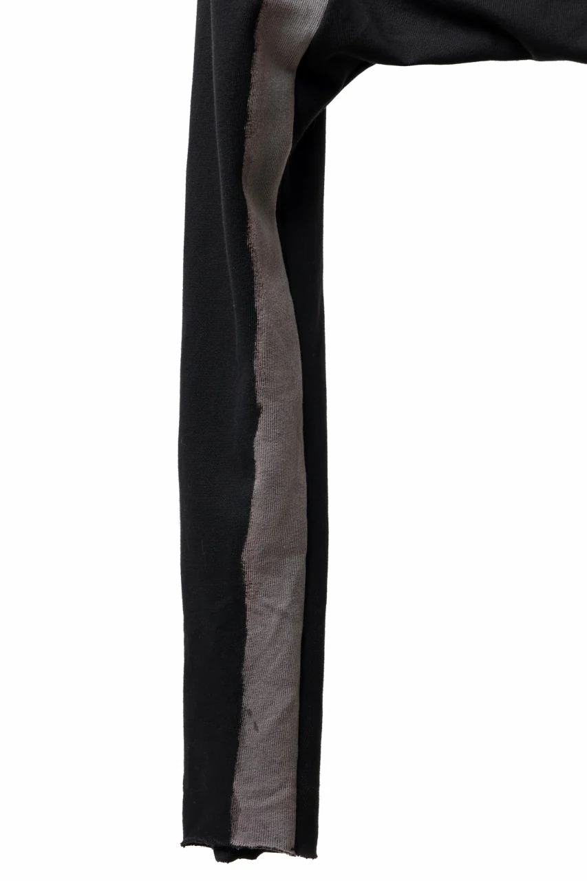 m.a+ exclusive hand painted elastic waist low crotch 2 pocket pants / P571-HP/JM4 (BLACK) - Image 8