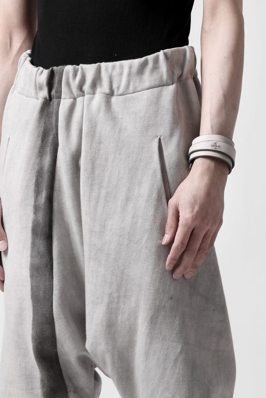 m.a+ exclusive hand painted elastic waist low crotch 2 pocket pants / P571-HP/JM4 (CARBON) - Image 32