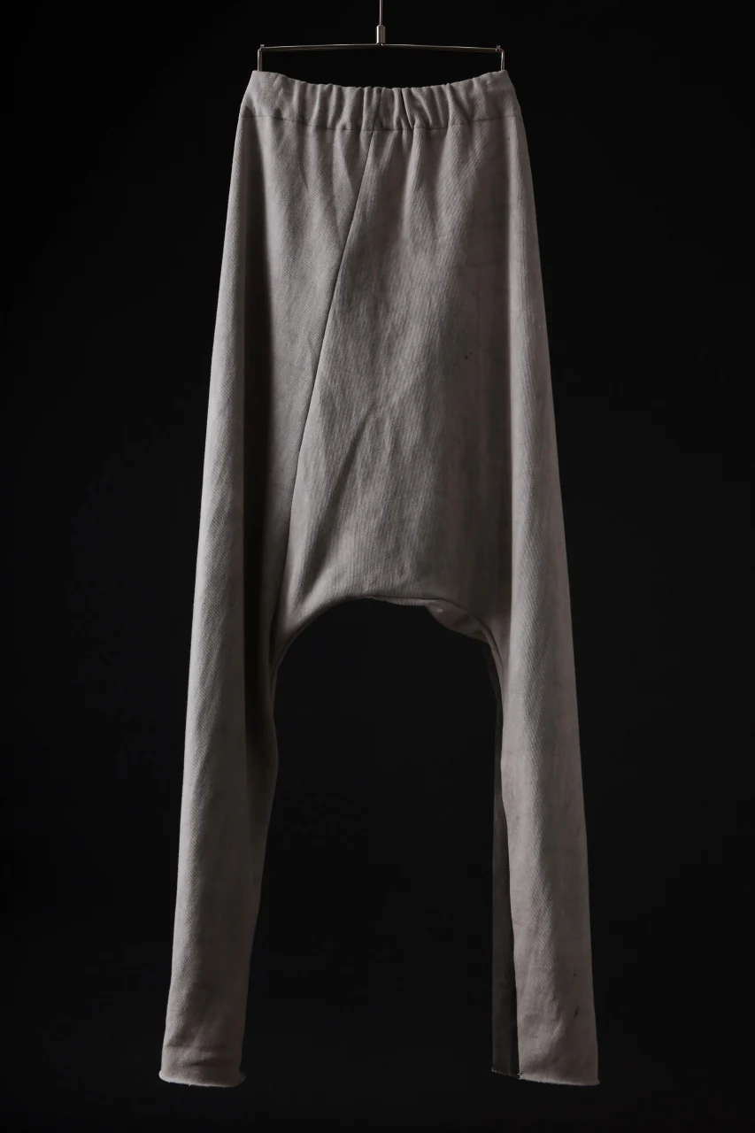 m.a+ exclusive hand painted elastic waist low crotch 2 pocket pants / P571-HP/JM4 (CARBON) - Image 5