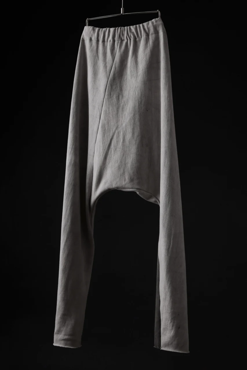 m.a+ exclusive hand painted elastic waist low crotch 2 pocket pants / P571-HP/JM4 (CARBON) - Image 6