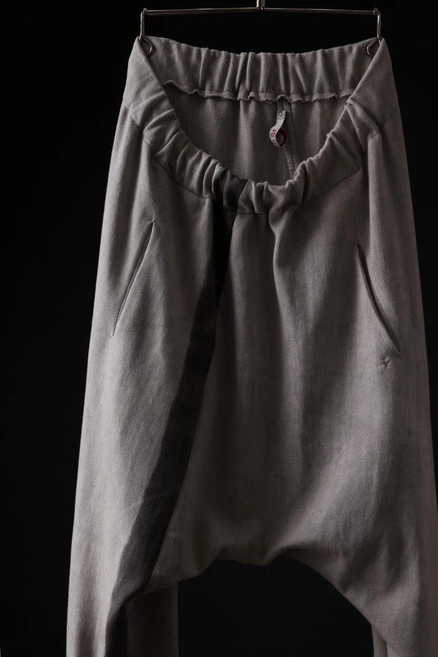 m.a+ exclusive hand painted elastic waist low crotch 2 pocket pants / P571-HP/JM4 (CARBON) - Image 7