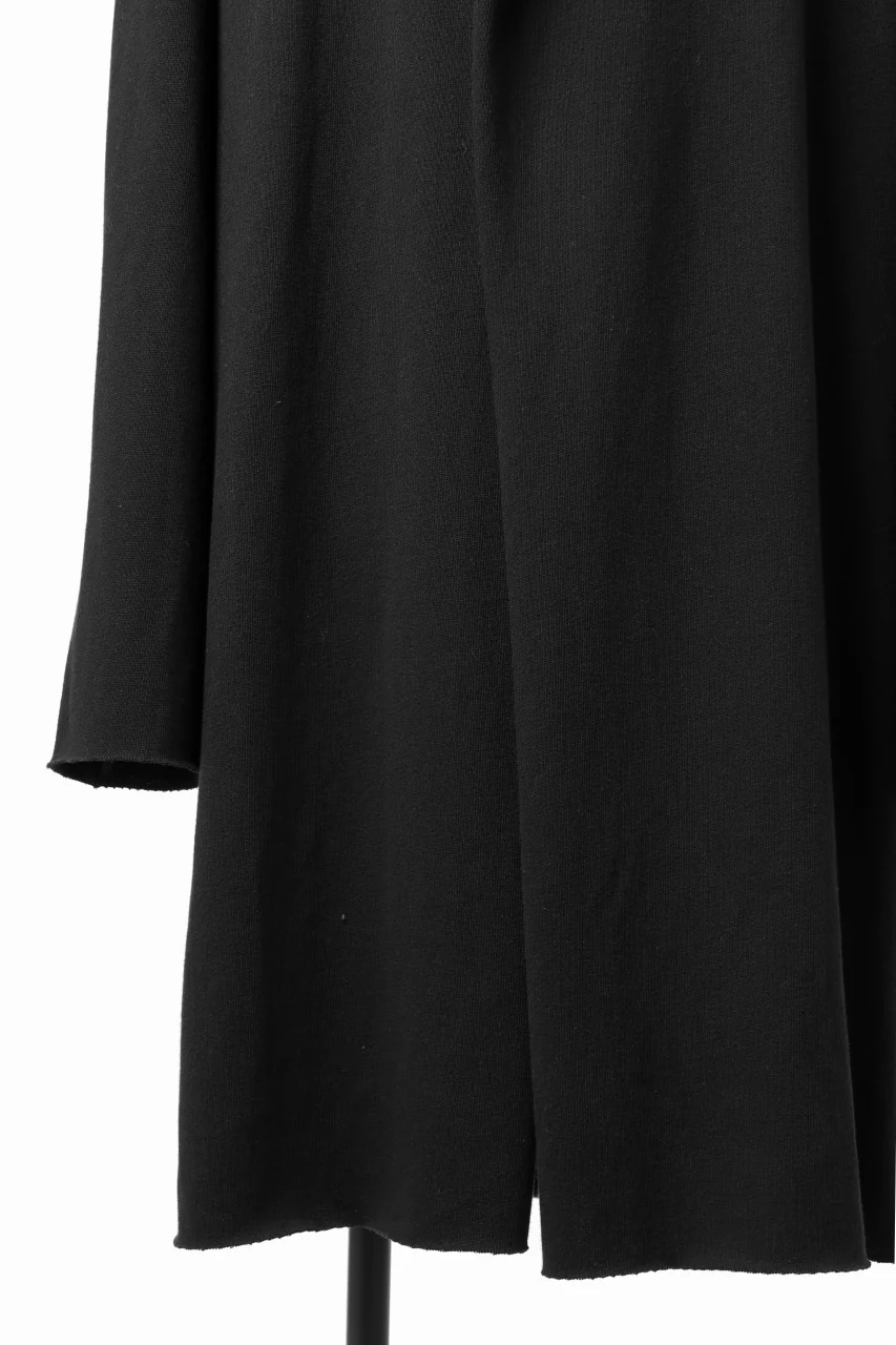 m.a+ exclusive hand painted hooded unlined cardigan coat / C328-HP/JM4 (BLACK) - Image 12