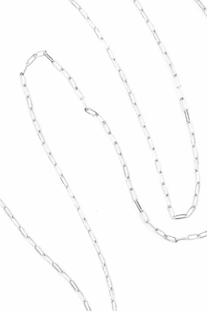 m.a+ large + globe necklace with silver chain / AD41 / AG (SILVER) - Image 7
