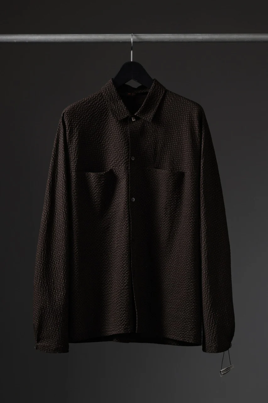 m.a+ one piece med fit shirt / H250DB/CLCR (RUST) - Image 35
