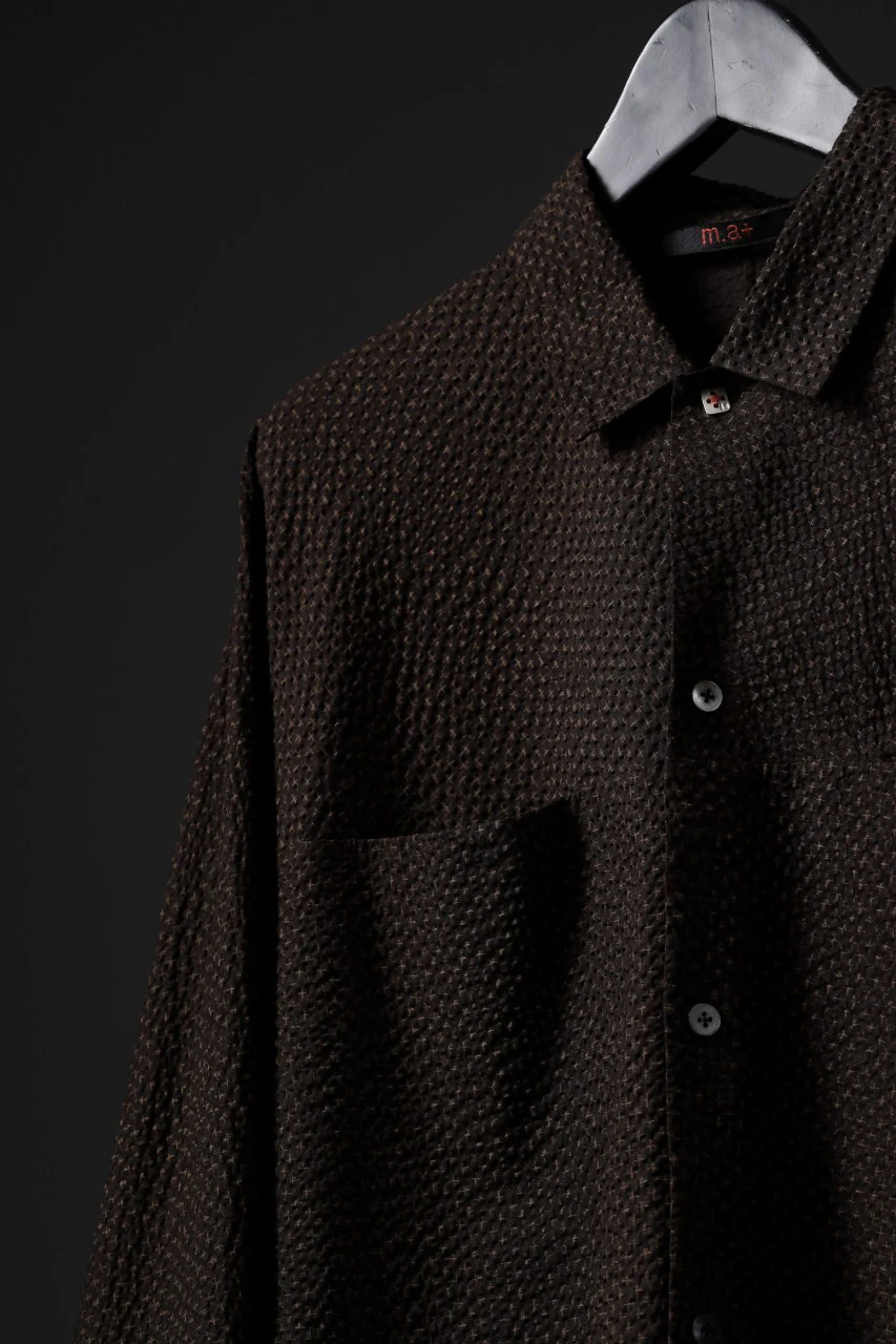 m.a+ one piece med fit shirt / H250DB/CLCR (RUST) - Image 36