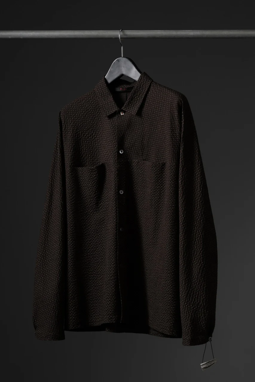 m.a+ one piece med fit shirt / H250DB/CLCR (RUST) - Image 37