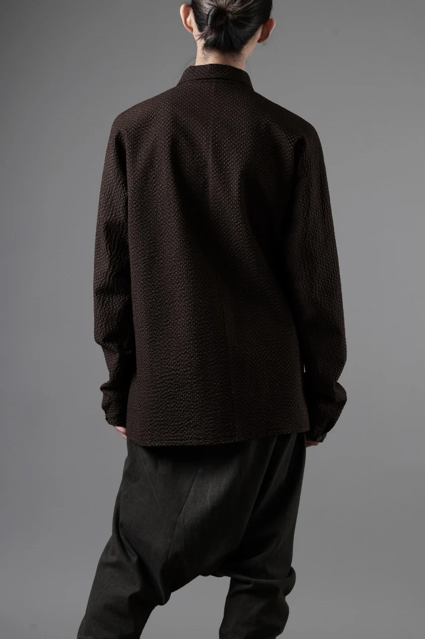 m.a+ one piece med fit shirt / H250DB/CLCR (RUST) - Image 5