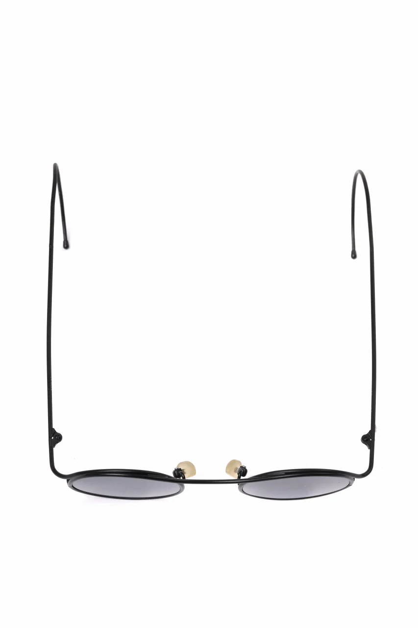 m.a+ one piece round glasses / OO300/TI (M.BLACK/BLACK) - Image 3