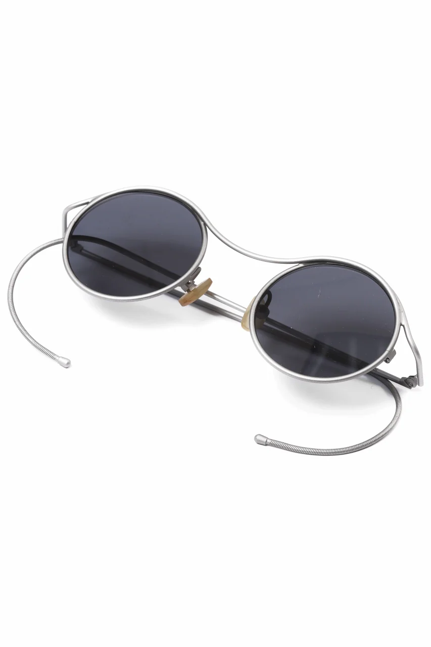 m.a+ one piece round glasses / OO300/TI (M.TITAN/BLACK) - Image 11