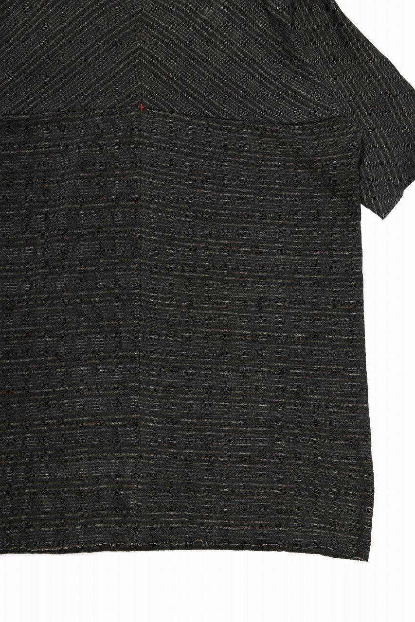 m.a+ one piece short sleeve t-shirt / T211C* JSTR (CARBON) - Image 4