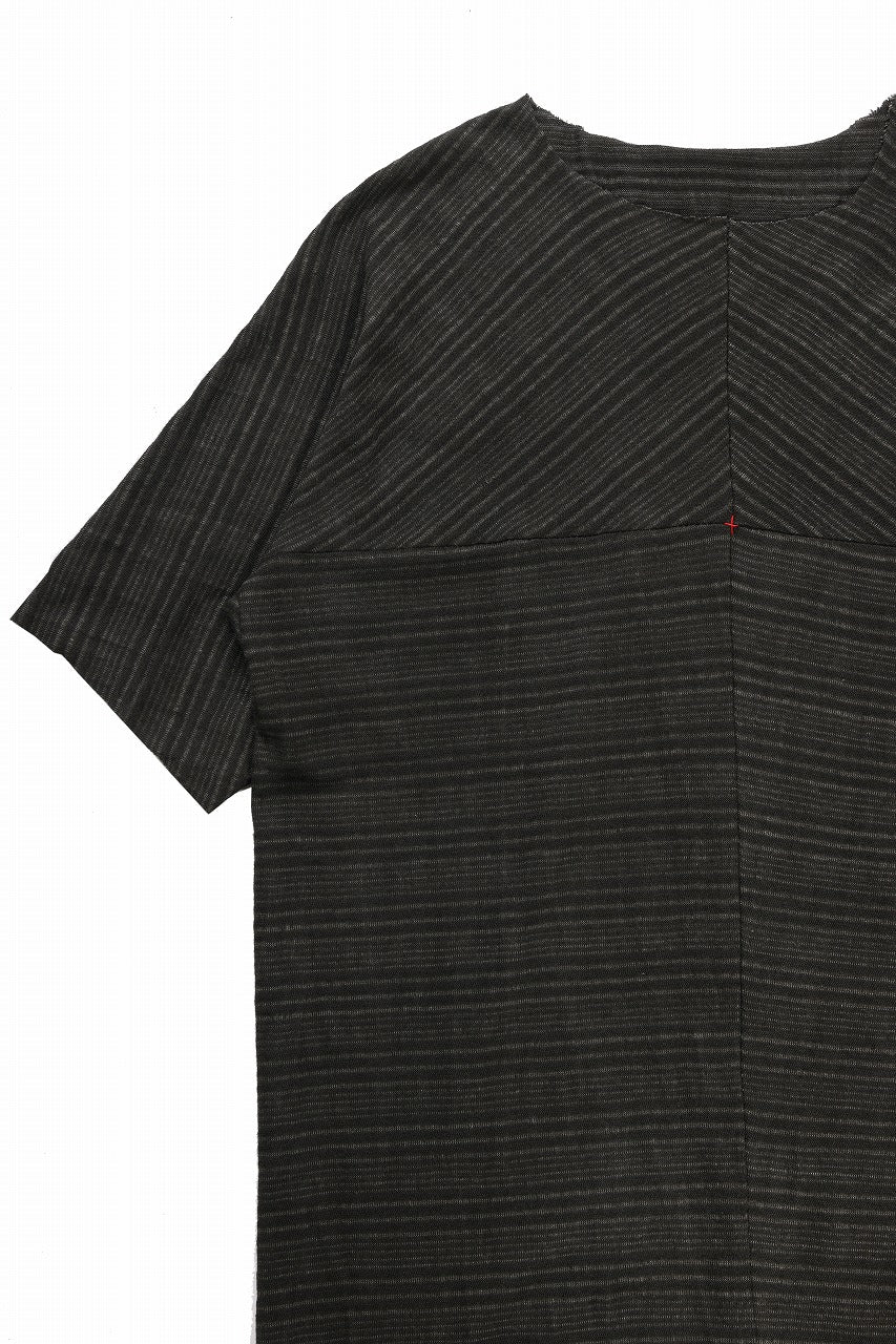 m.a+ one piece short sleeve t-shirt / T211C* JSTR (CARBON) - Image 7