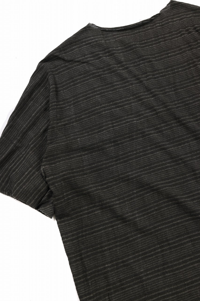 m.a+ one piece short sleeve t-shirt / T211C* JSTR (CARBON) - Image 8